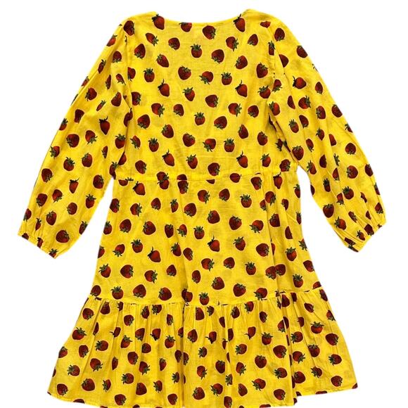 Edie Parker X J.Crew Cover Up Dress In Strawberries - Picture 3 of 8